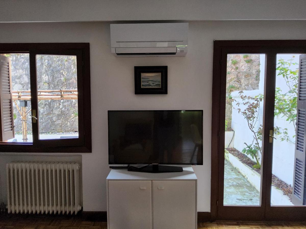 Easo Terrace Apartment Free Private Parking And Air Conditioning San Sebastián Eksteriør billede